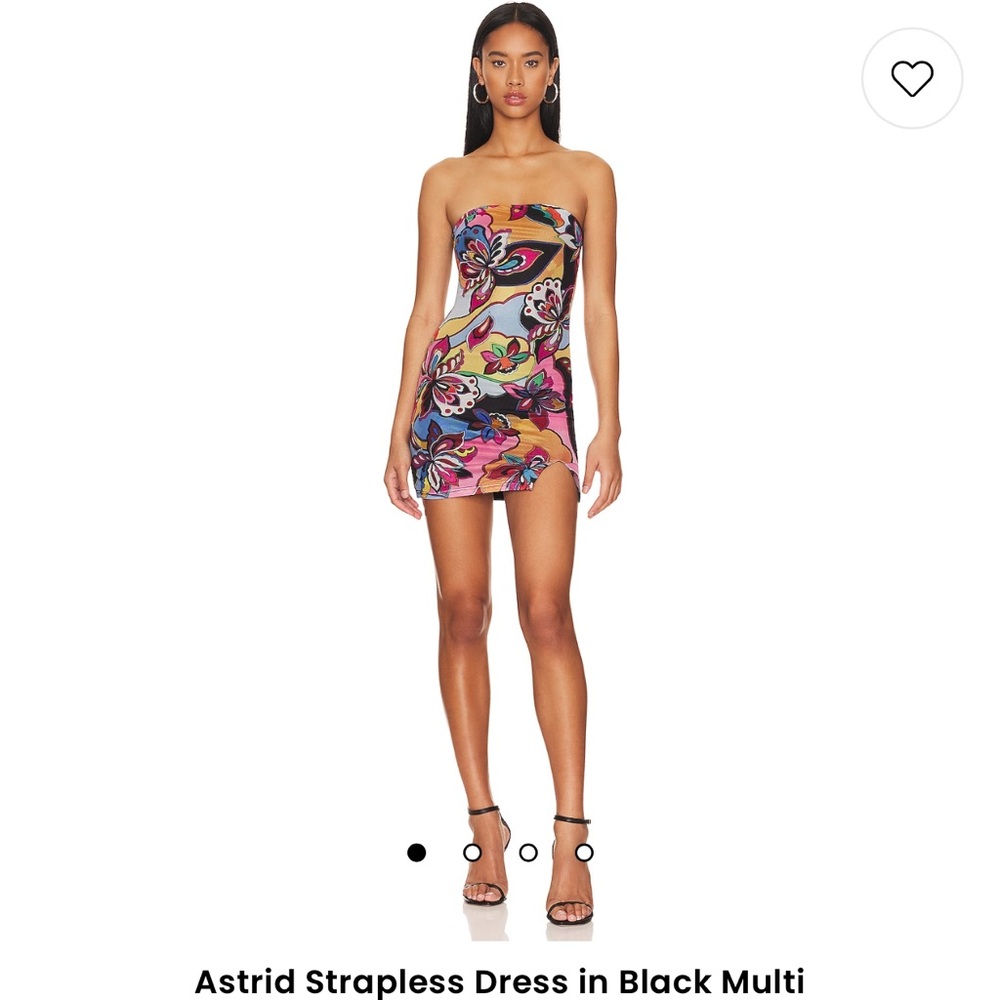 Revolve More To Come Astrid Strapless Mini Dress